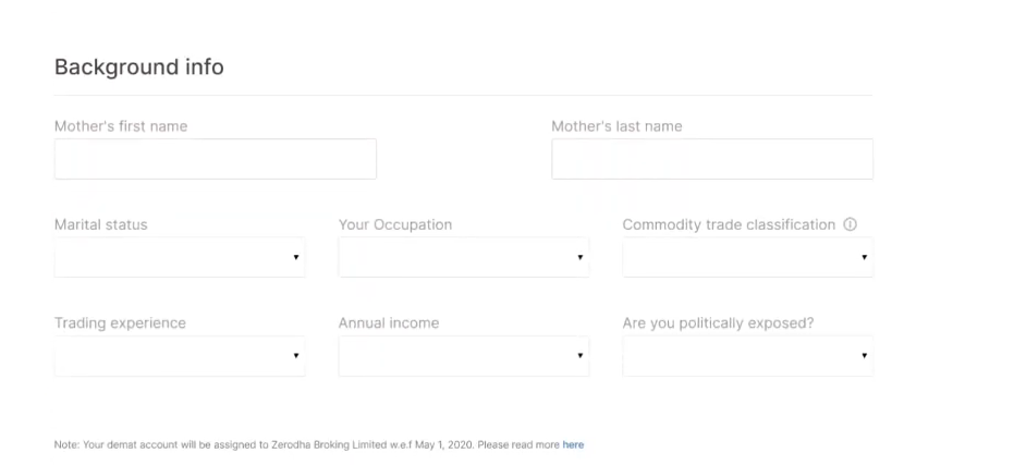 Zerodha Account Opening Online