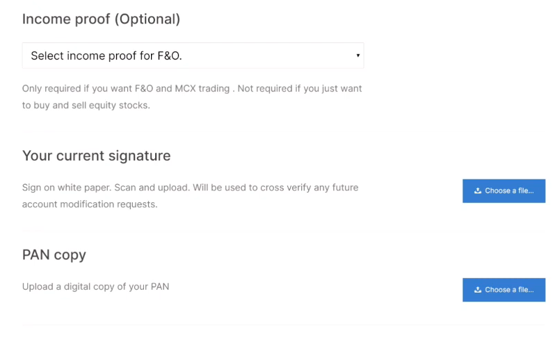 Zerodha Future Options