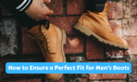 How to Ensure a Perfect Fit for Mens Boots