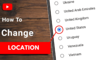 How To Change Country Location on YouTube App