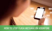 How to Stop Flash Message on Vodafone India