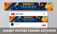 How To Change YouTube Channel Art Cover Photo on Android