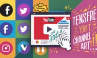 How to Add Social Media Icons Links to Your YouTube Channel Art