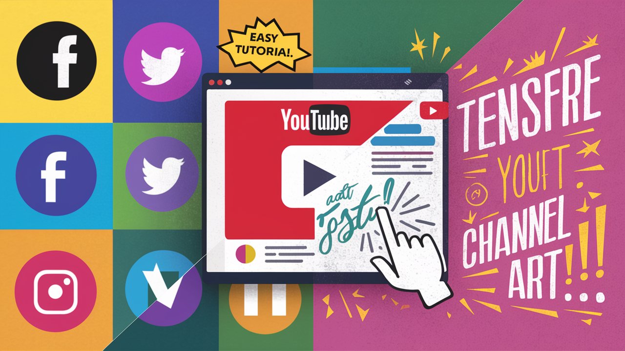 How to Add Social Media Icons Links to Your YouTube Channel Art