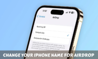 How to Change Your iPhone Name for AirDrop