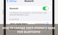 How to Change Your iPhone’s Name for Bluetooth