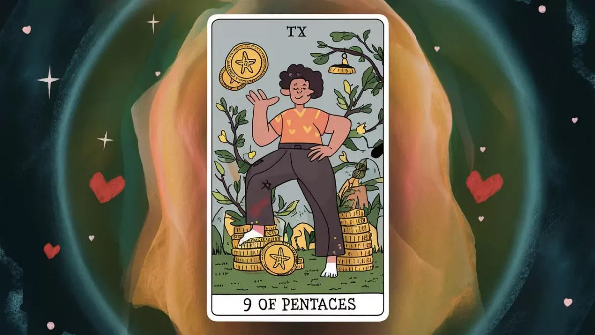 Reversed 9 of Pentacles