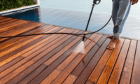 How to Clean a Wood Deck Without a Pressure Washer